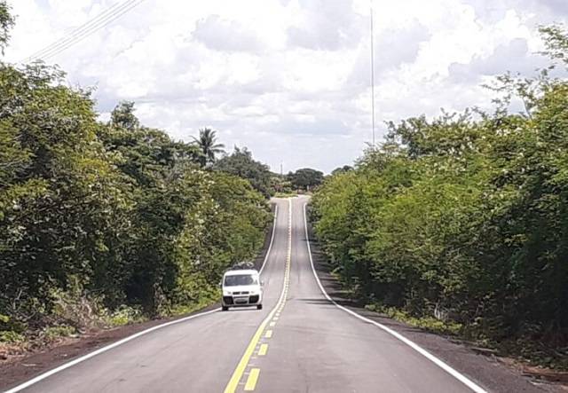 Inauguração de asfalto em Bom Princípio do Piauí